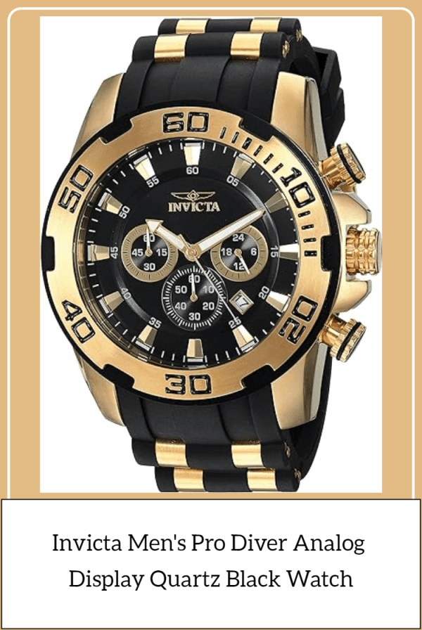 Invicta Men's Pro Diver Analog Display Quartz Black Watch