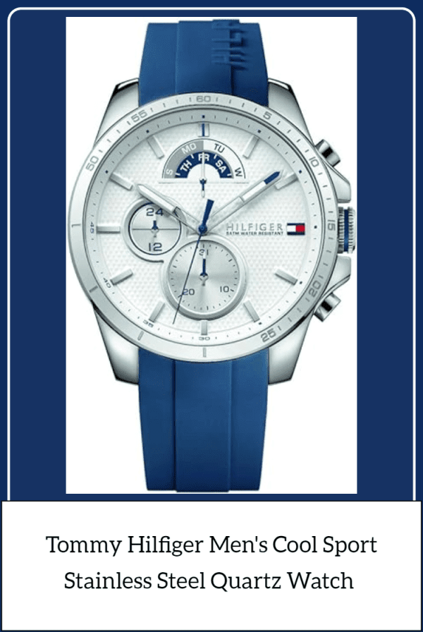 Tommy Hilfiger Men's Cool Sport Stainless Steel Quartz Watch