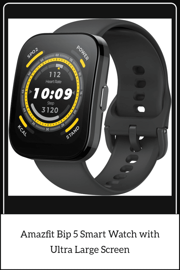 Amazfit Bip 5 Smart Watch with Ultra Large Screen, Bluetooth Calling