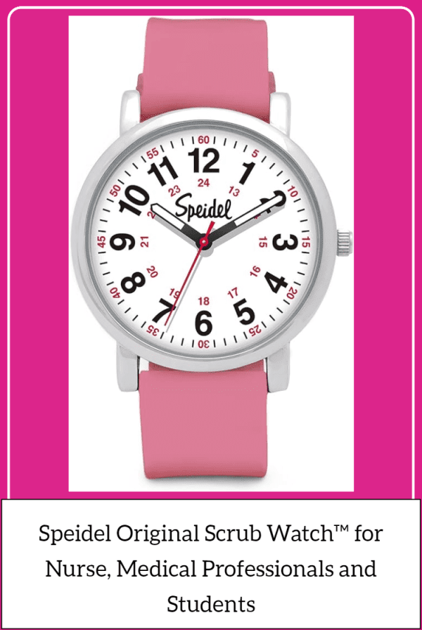 Speidel Original Scrub Watch™ for Nurse, Medical Professionals and Students